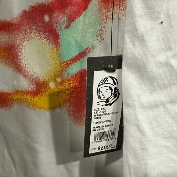 Billionaire Boys Club White Cotton Tee - Picture 4 of 4